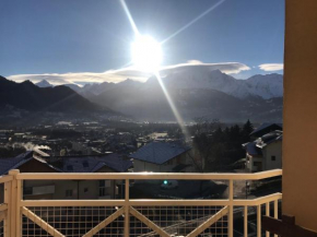 Appartement vu sur mont blanc